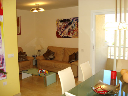 Holiday rental apartment ref. ANG008 - Lounge -Diner