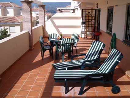 Two bedroom apartment to rent Baviera Golf - Terrace